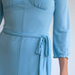 some things never fade preloved designer vintage moschino cheap chic blue tea dress
