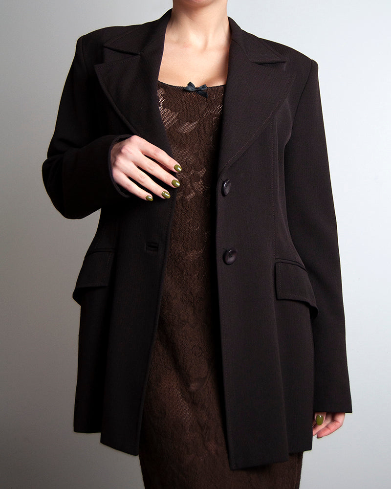 Carla Carini brown blazer