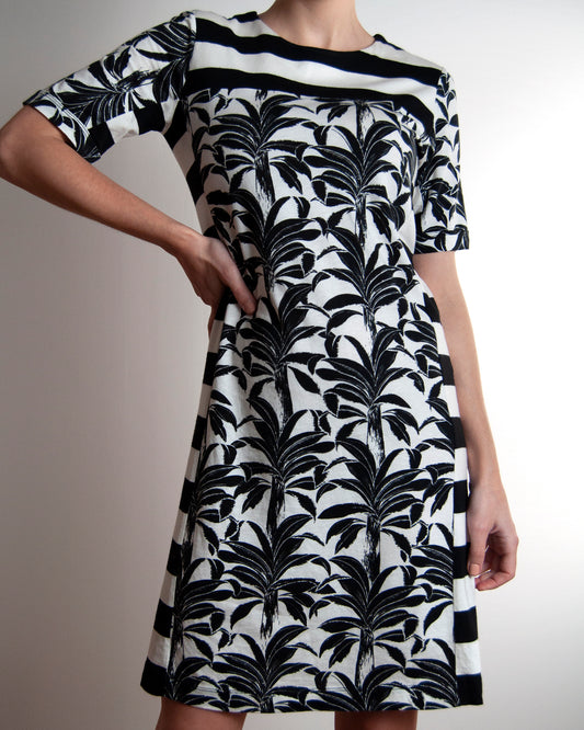 See by Chloé jersey printed dress