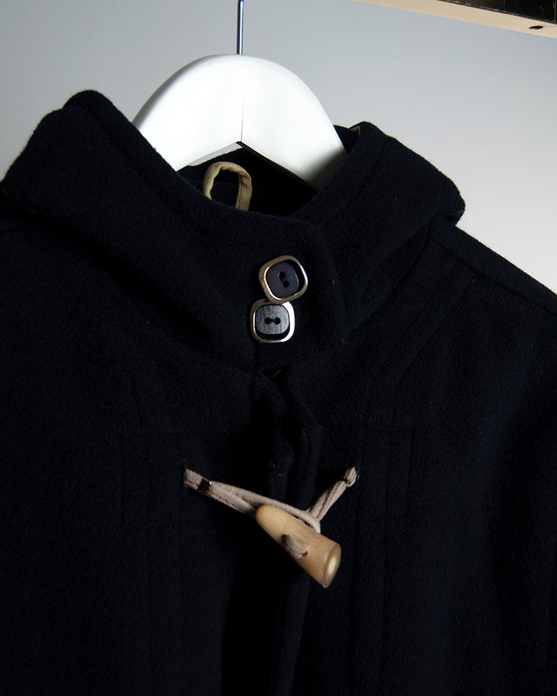 Trussardi navy duffle coat