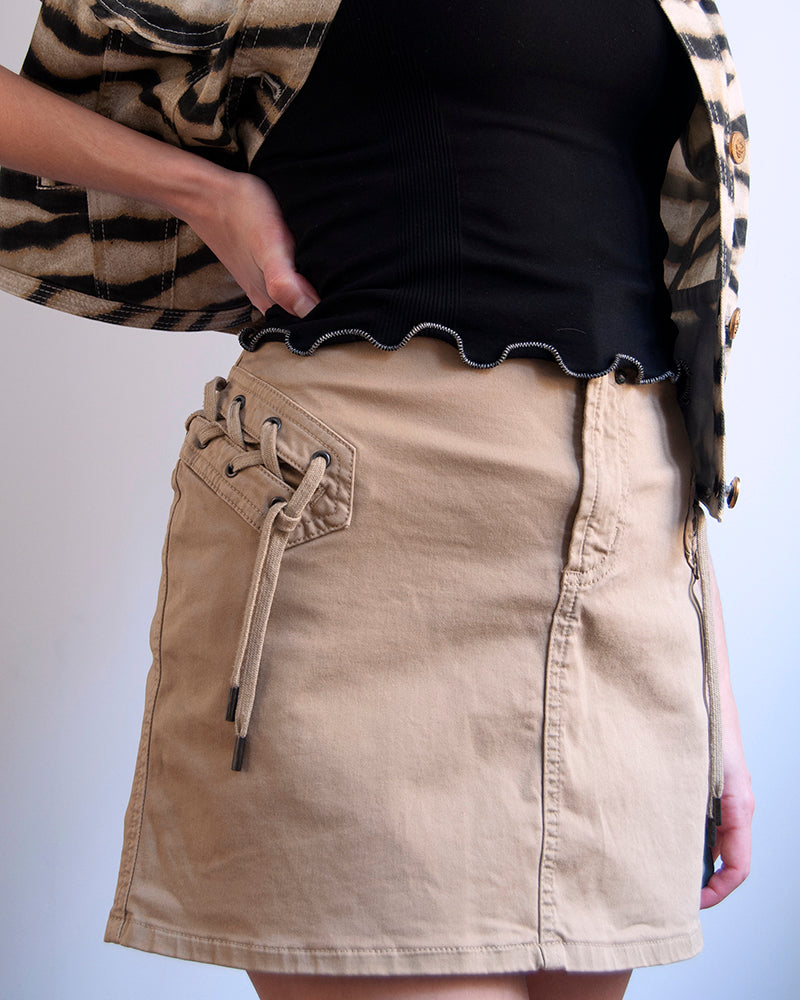 some things never fade vintage designer preloved dkny y2k skirt