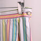 Versace multicolor striped skirt
