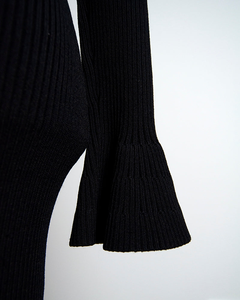Michael Kors lace up knit dress