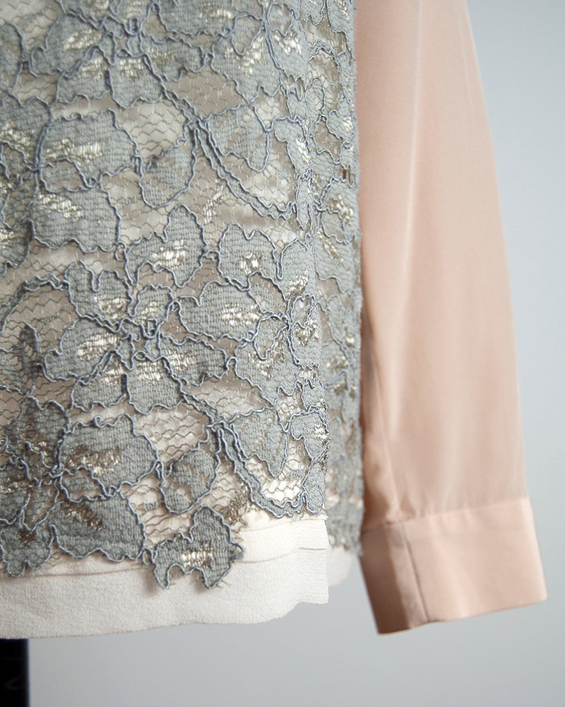Diane Von Furstenberg lace blouse