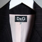 Some Things Never Fade designer vintage preloved D&G Dolce & Gabbana pink pinstripe blazer