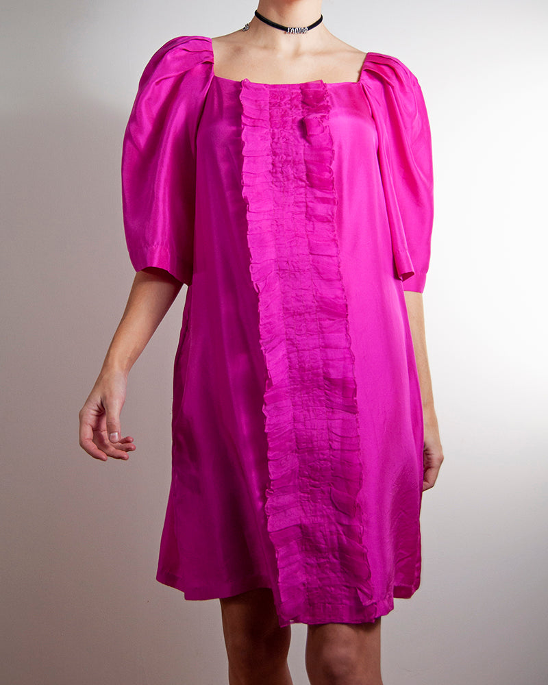 some things never fade preloved designer vintage armani pink silk dress