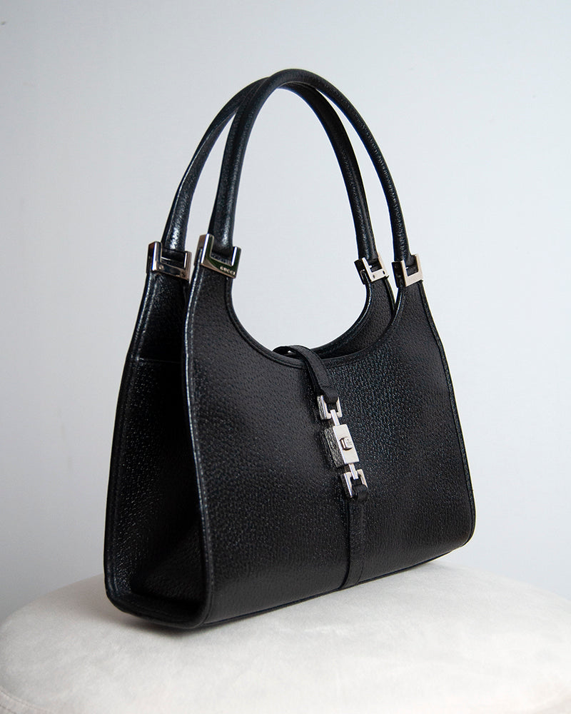 Gucci Jackie black leather
