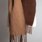 Ralph Lauren brown wool scarf