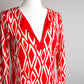 Diane Von Furstenberg geo print dress