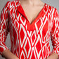 Diane Von Furstenberg geo print dress
