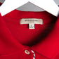 Burberry red polo