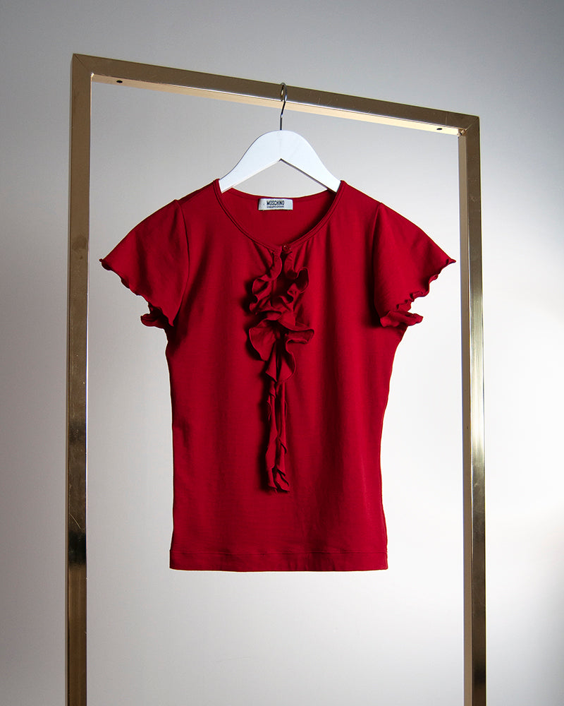 Moschino Cheap & Chic red t-shirt